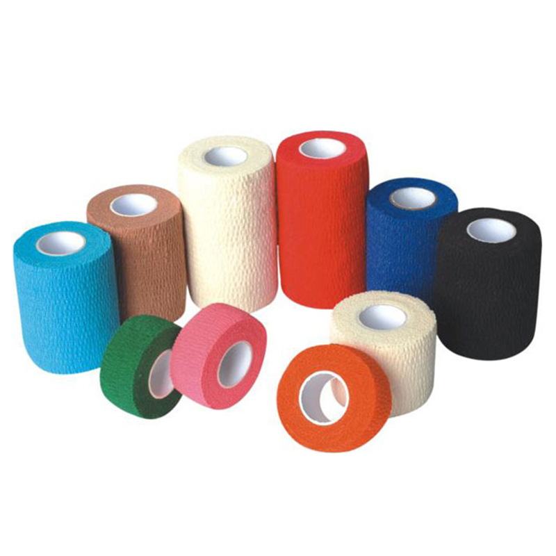 Two layers cotton cohesive bandage