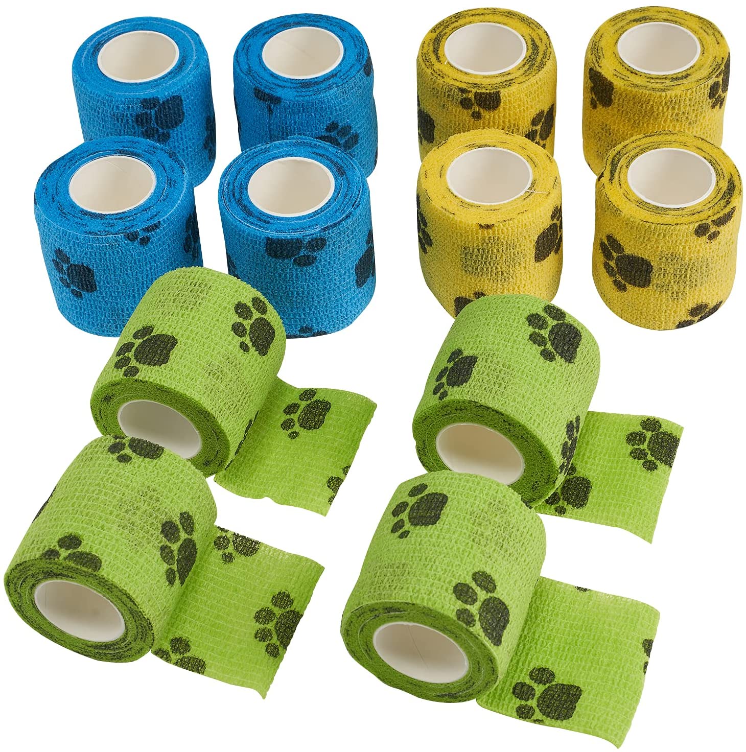 Pattern two layers Non-woven cohesive bandage
